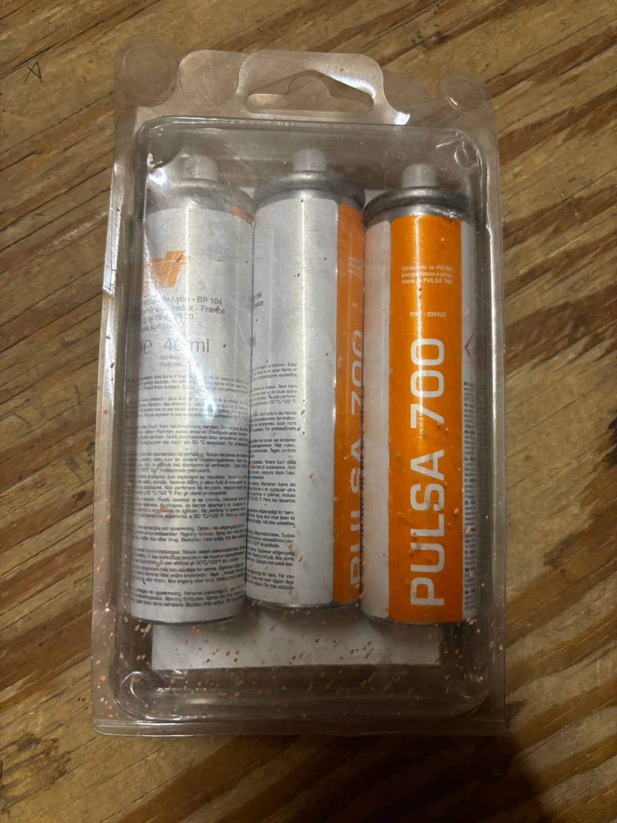 Pulsa 700 fuel cell gaspatroon 3 stuks, Ophalen of Verzenden, Gebruikt