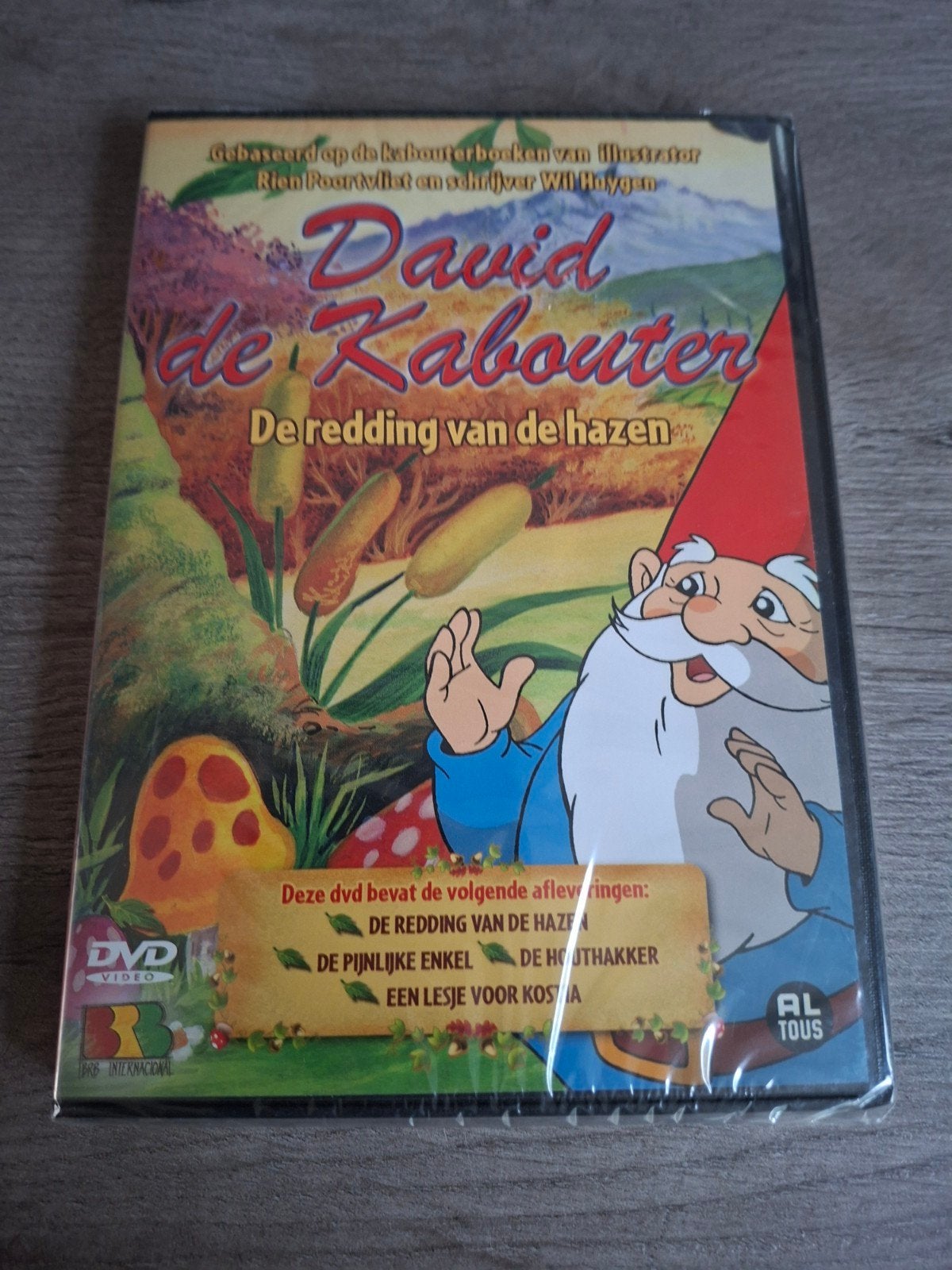 David de Kabouter - De Redding van de Hazen (DVD), Cd's en Dvd's, Dvd's | Kinderen en Jeugd, Ophalen, Animatie, Alle leeftijden