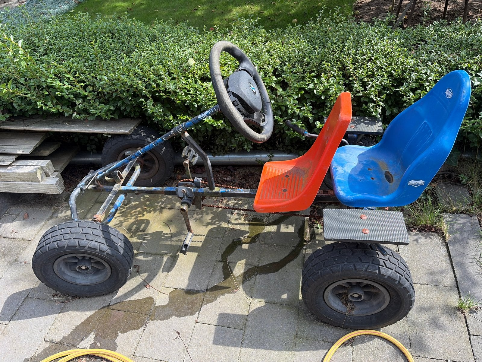 Berg skelter opknapper met duozit, Ophalen, Gebruikt, Berg, Duozit