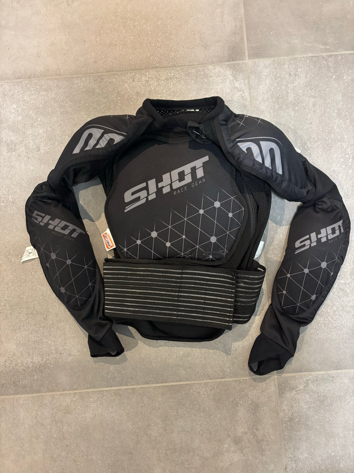 Shot Airlight Evo Bodyprotector Kinderen Maat S, Ophalen of Verzenden, Tweedehands, Kinderen, Motorcrosskleding