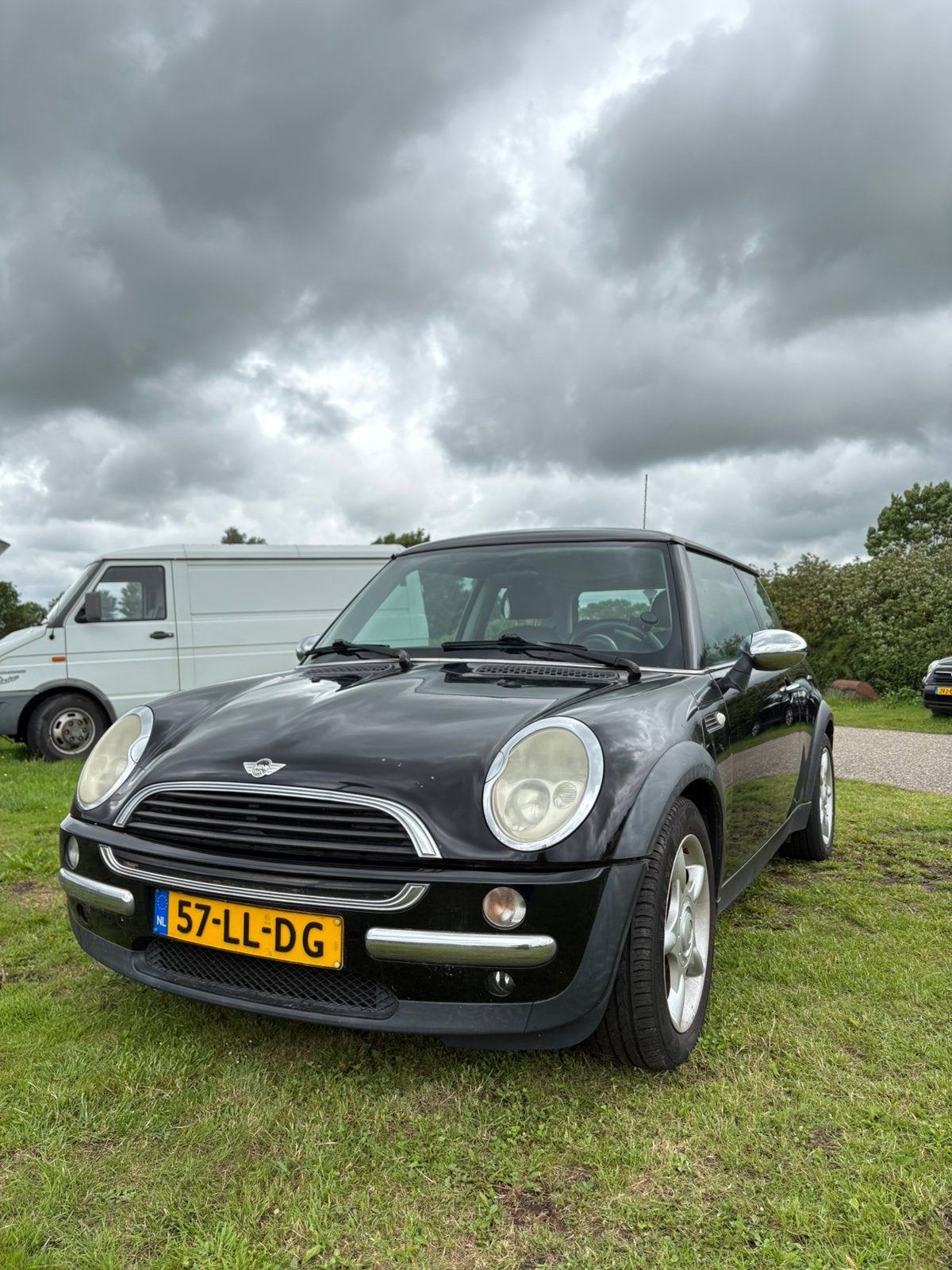 GROENE BEKLEDING APK TOT DEC Mini 1.6 16V ONE 2003 Zwart, Auto's, Mini, Particulier, Benzine, C, Hatchback, Handgeschakeld, Origineel Nederlands