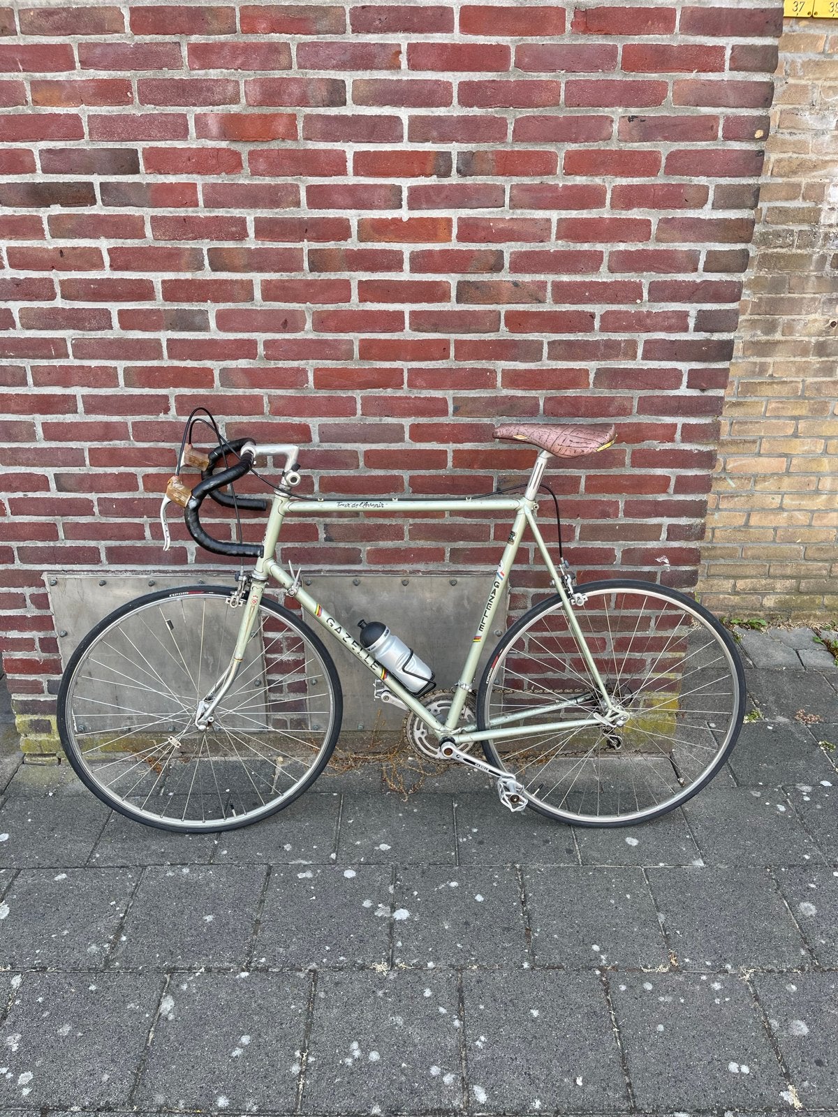 Vintage Gazelle racefiets - Klassieke stijl, Fietsen en Brommers, Fietsen | Racefietsen, Gebruikt, Staal, Ophalen of Verzenden