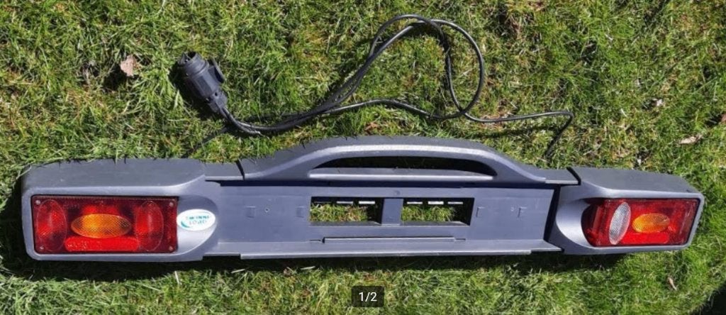 Verlichtingsbalk voor aanhangwagen, boottrailer , aanhanger, Auto diversen, Fietsendragers, Zo goed als nieuw, Fietsendrager-accessoire
