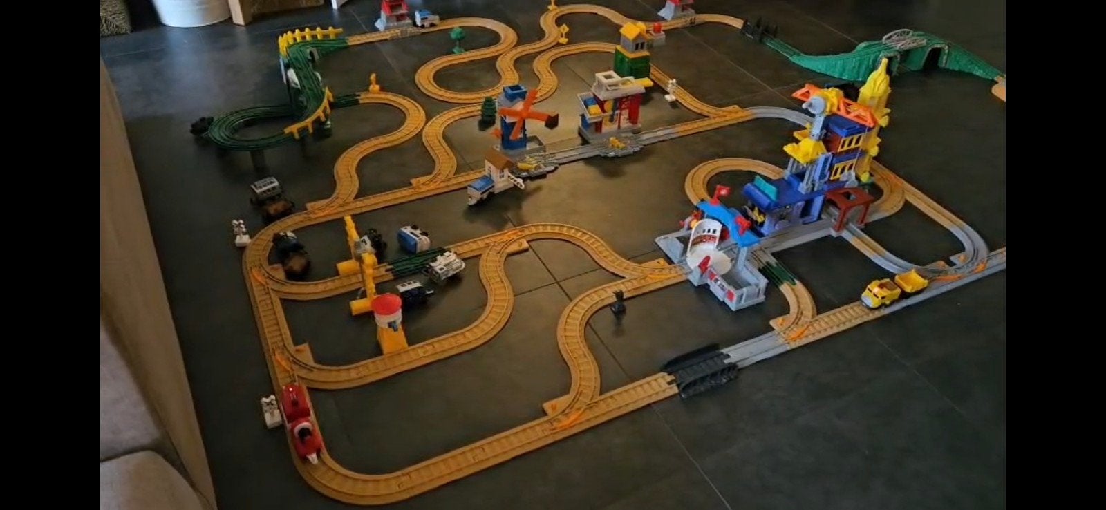 geotrax treinset van fisher price, Ophalen, Gebruikt, Speelset