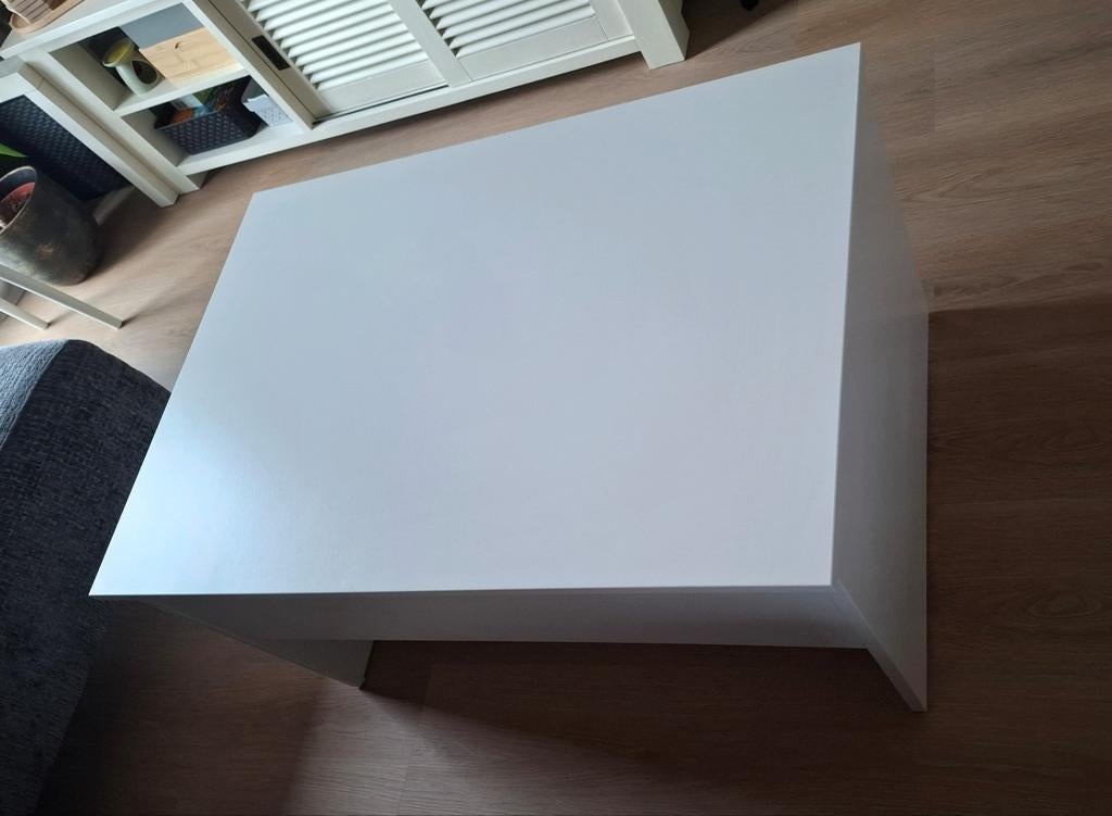 Salontafel met opbergruimte, Huis en Inrichting, Tafels | Salontafels, Ophalen, 50 tot 100 cm, 50 tot 100 cm, Zo goed als nieuw
