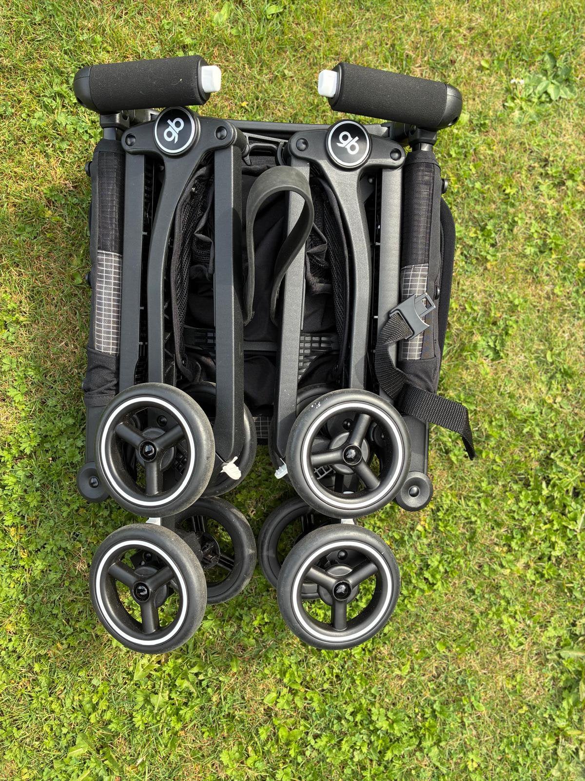 Paraplubuggy GB Pockit Air All Terrain, Ophalen of Verzenden, Zo goed als nieuw, Overige merken, Zonnekap