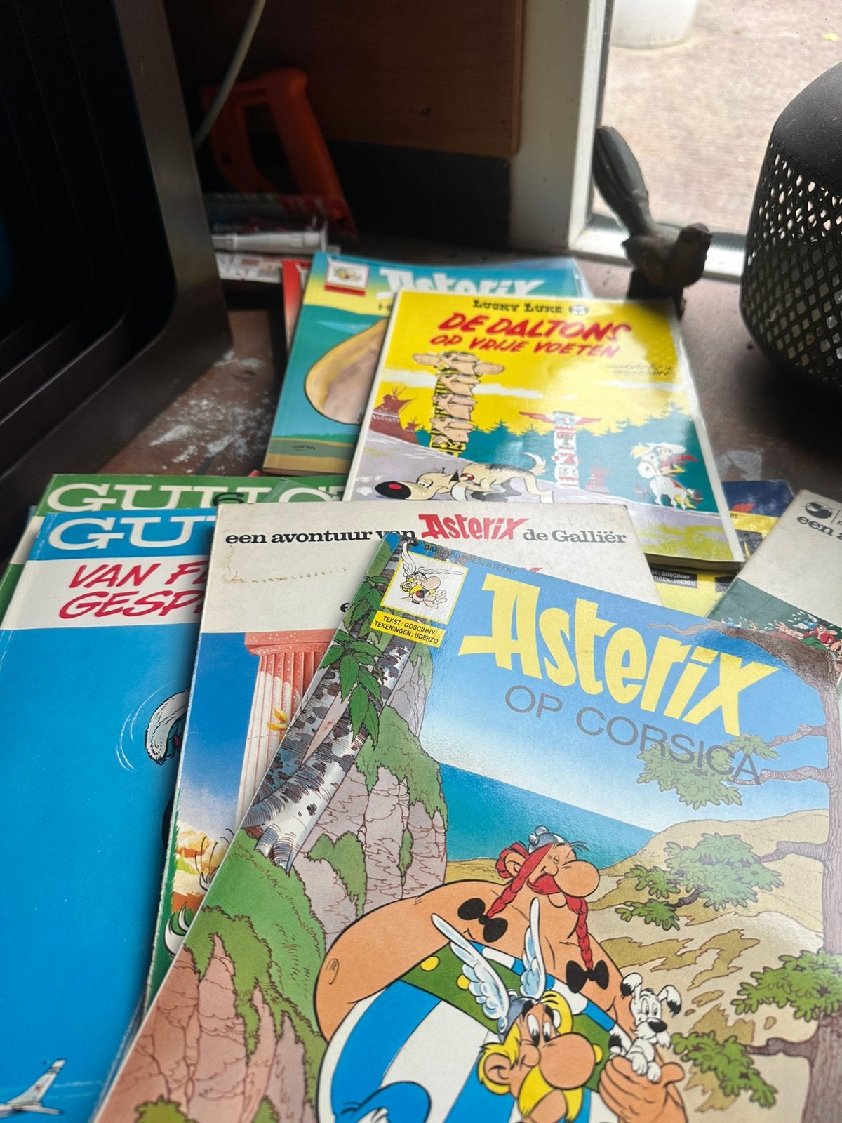 Te koop diverse strips!, Meerdere stripboeken, Ophalen, Gelezen