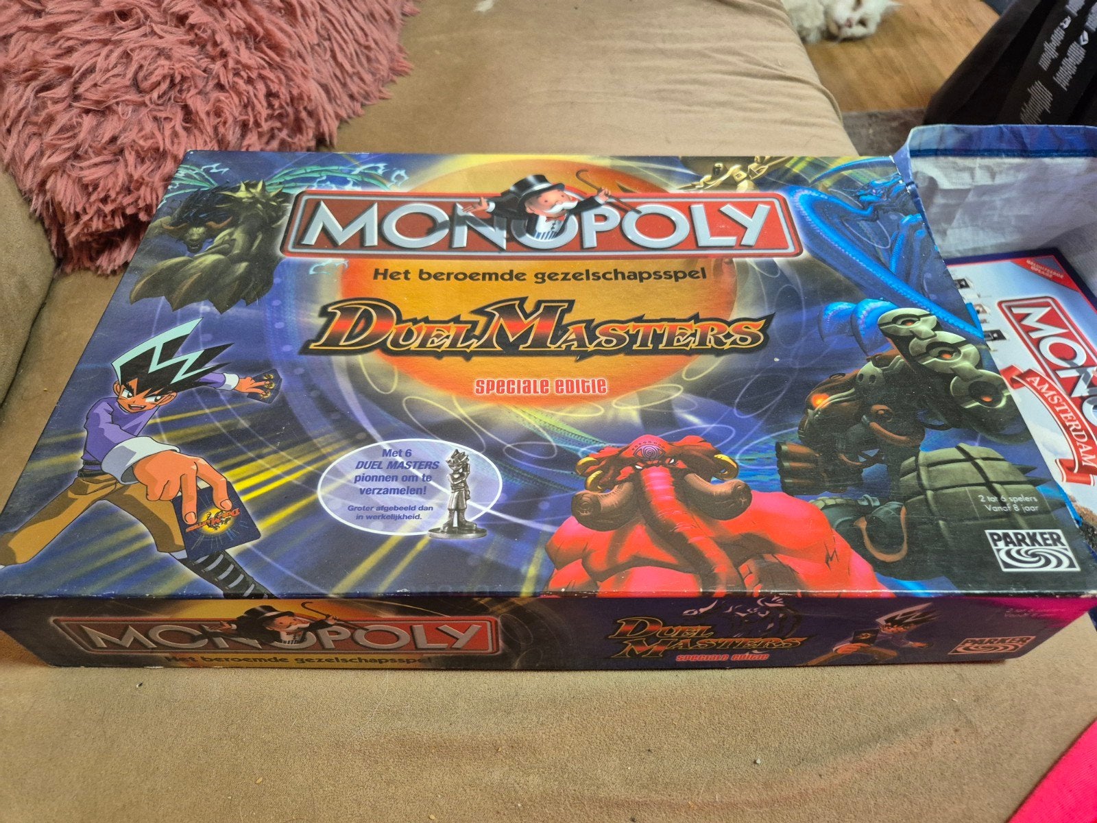 Monopoly Duel Masters Speciale Editie Gezelschapsspel, Vijf spelers of meer, Ophalen of Verzenden, Gebruikt, Parker