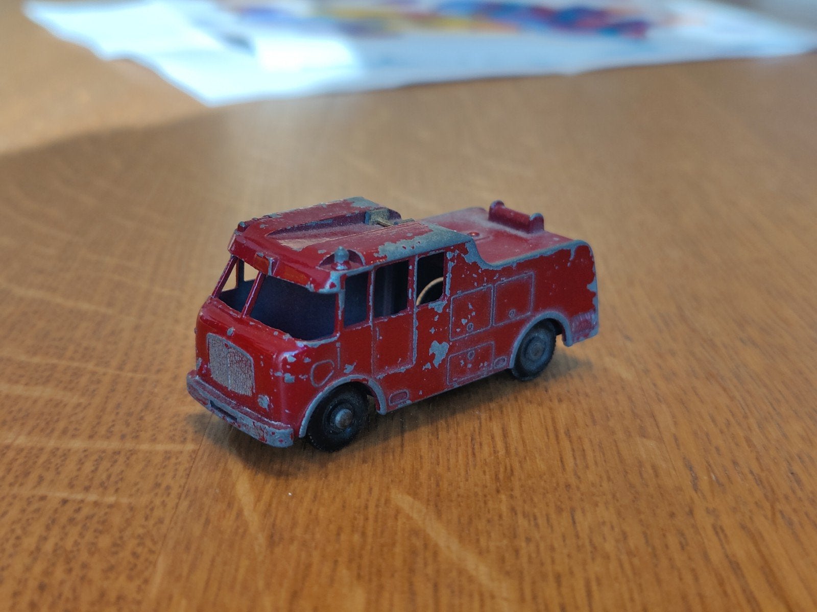 Matchbox Merryweather Marquis Series III Brandweer, Ophalen, Zo goed als nieuw, Auto
