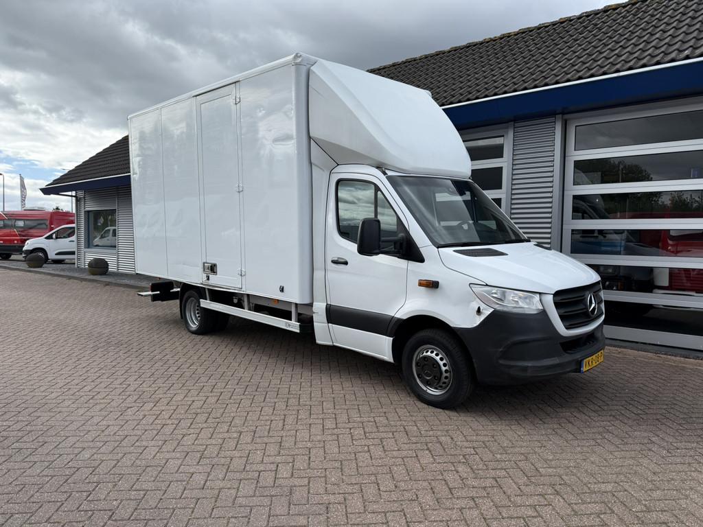 Mercedes-Benz Sprinter 516 CDI Bakwagen Euro 6/MBUX 7, Automaat, Gebruikt, 4 cilinders, Wit