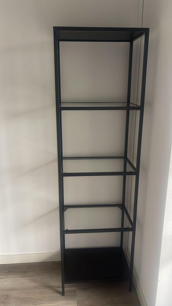 IKEA zwarte stellingkast, Ophalen, Zo goed als nieuw