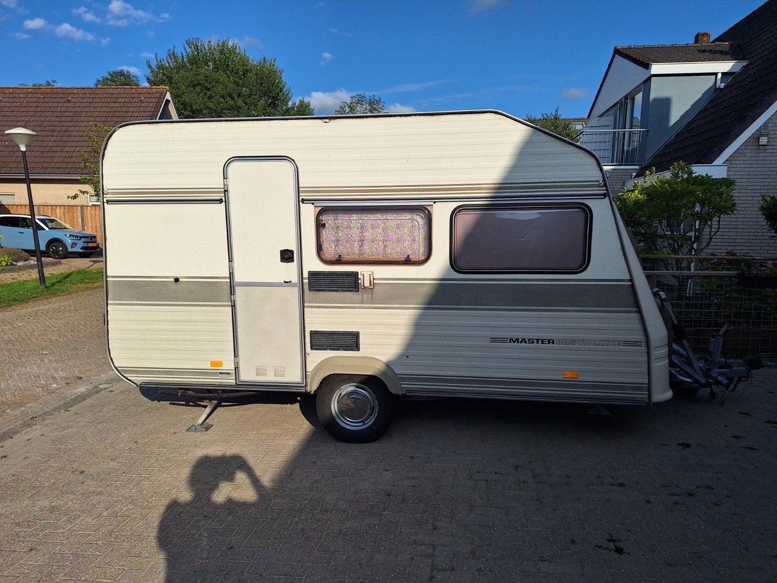 Avento Master de luxe 385 met vele extra's zie advertenties., Caravans en Kamperen, Caravans, Vast bed, Avento, Treinzit, Particulier