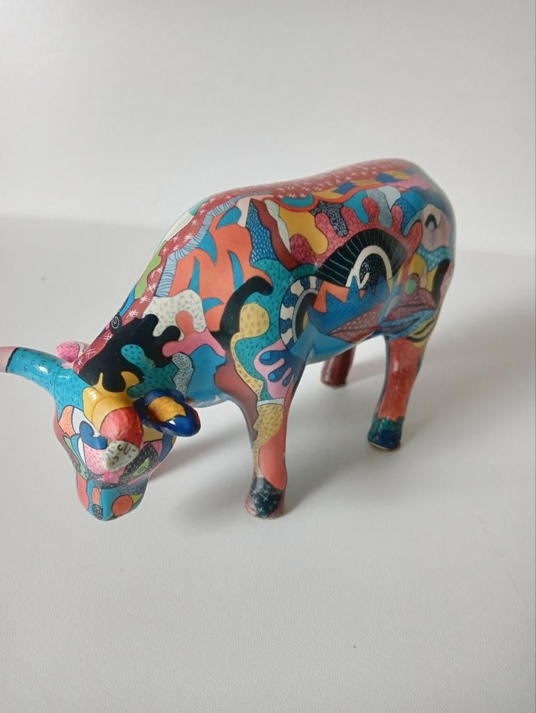 CowParade stier-kunstzinnig beeld decoratief object nieuw., Verzamelen, Beelden en Beeldjes, Ophalen of Verzenden, Nieuw, Overige typen
