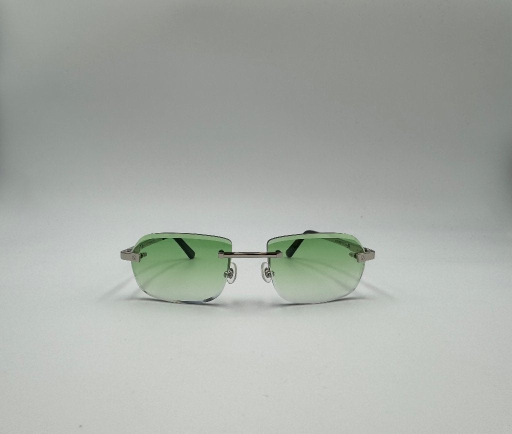 Cartier santos bril groen, Overige merken, Nieuw, Ophalen of Verzenden, Groen