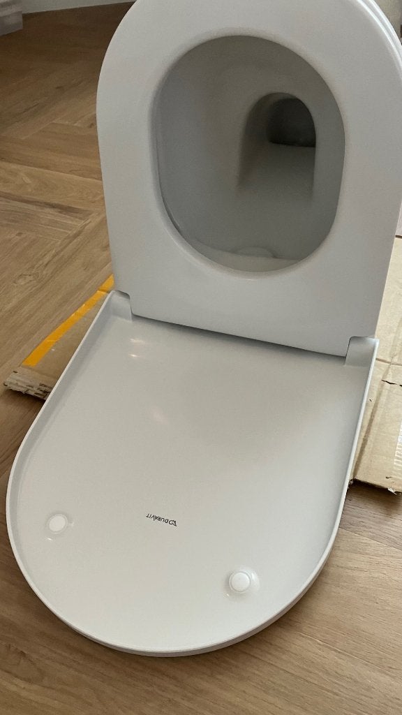 Nieuwe Compact Duravit D-Neo WC-pot inclusief zitting, Ophalen, Nieuw, Toilet
