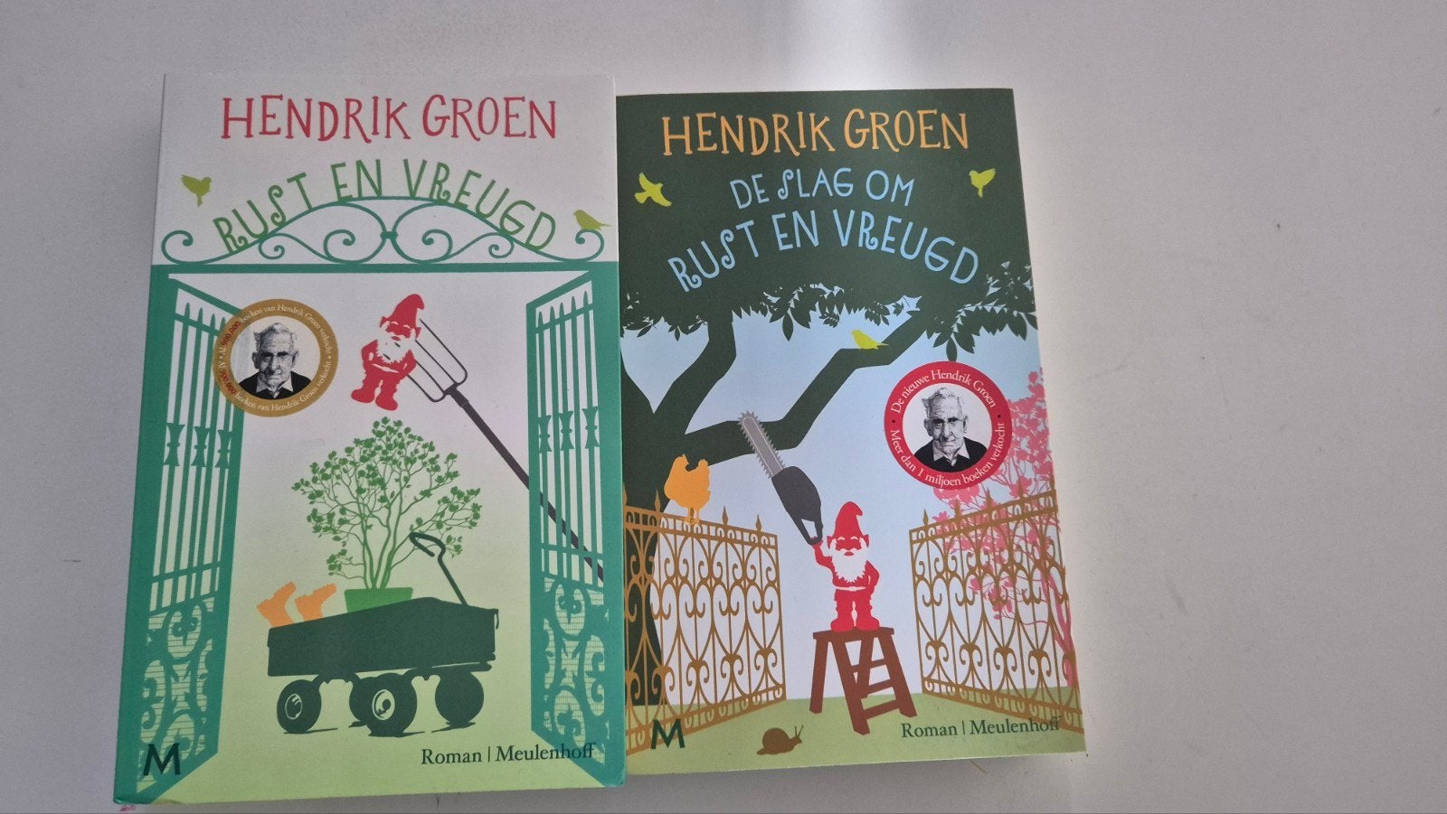 Hendrik Groen, Rust en Vreugd deel 1&2, Verzenden, Zo goed als nieuw, Hendrik Groen