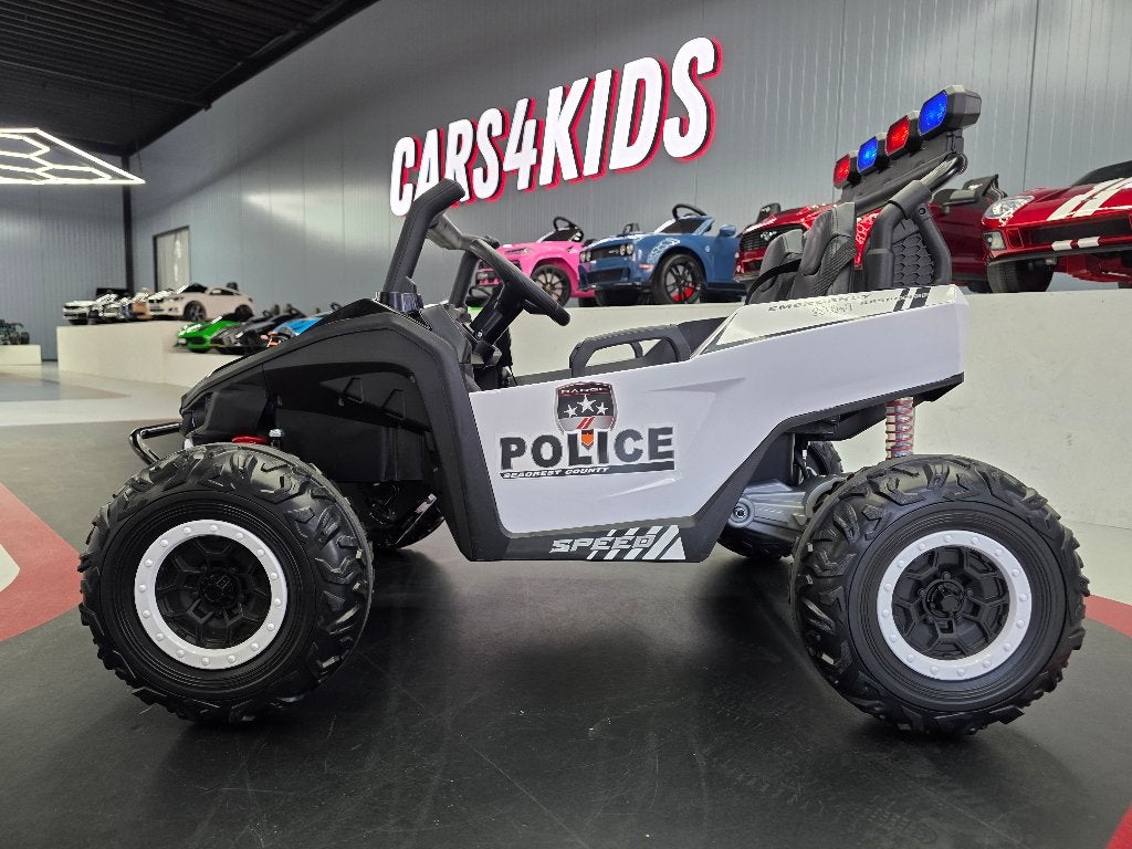 Kinder Buggy Patrol 24 volt - leren zit - 2 persoons - RC, Ophalen of Verzenden, Nieuw