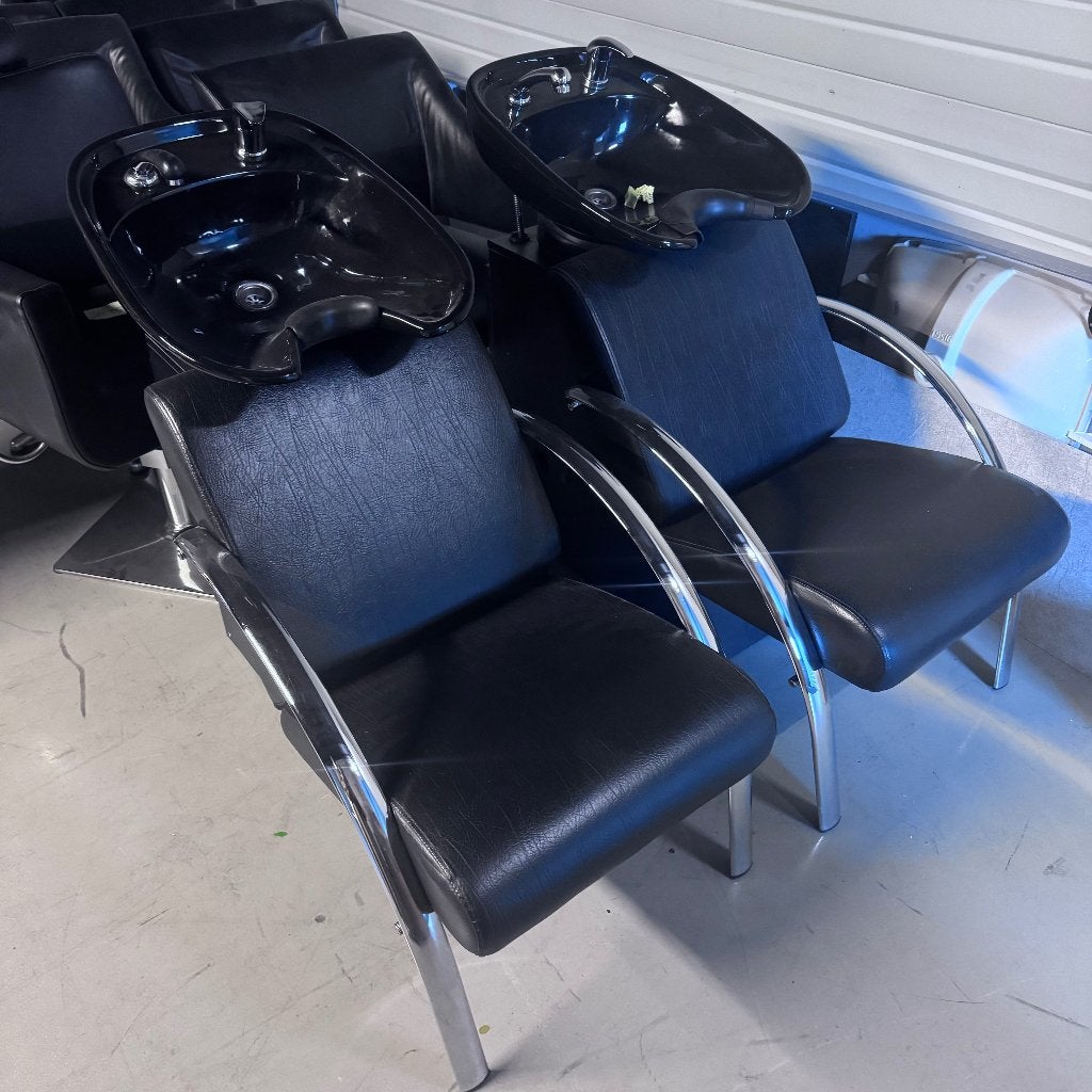 wasunit kapper kapsalon washing unit dames heren zwart, Huis en Inrichting, Stoelen, Ophalen, Zwart, Nieuw, Modern