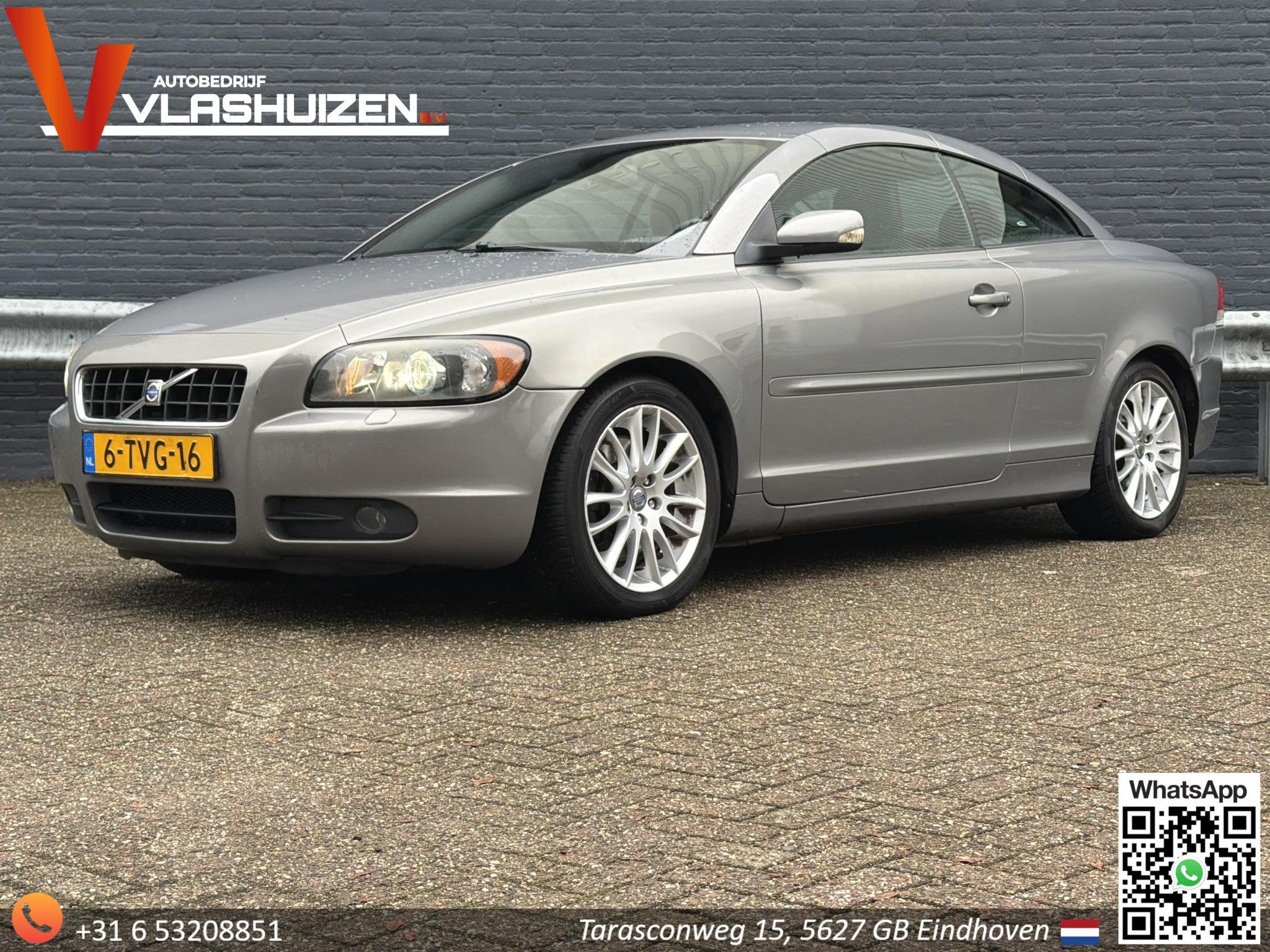 Volvo C70 Convertible 2.4 Summum, Voorwielaandrijving, C70, Gebruikt, Zwart