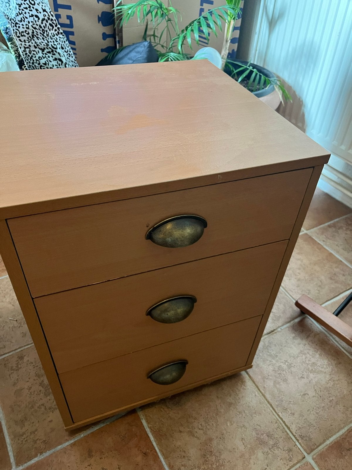 Ladenkastje met 3 lades - Wegens verhuizing te koop, Ophalen, Minder dan 50 cm, Gebruikt, 3 of 4 laden
