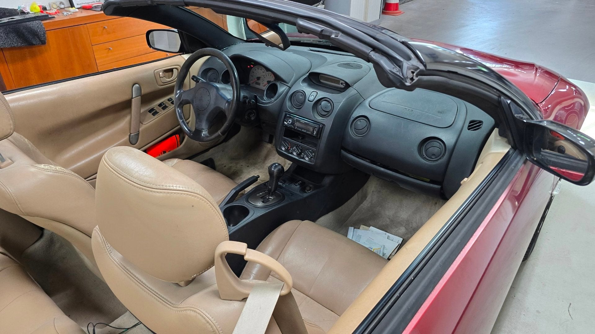 Mitsubishi MITSUBISHI ECLIPSE NIEUWE APK! Automaat! CABRIOLE, Auto's, Mitsubishi, Automaat, Gebruikt, 1295 kg, Overige carrosserieën