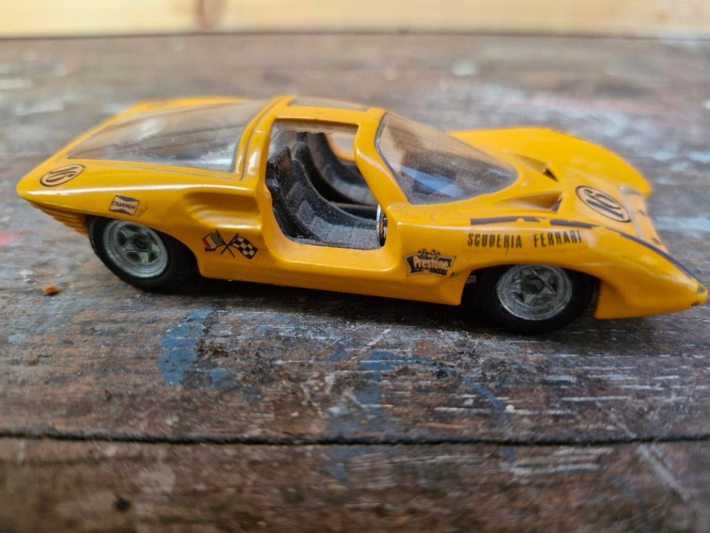 Politoys Ferrari Berlinetta nr. 566 Oldtimer Speelgo, Ophalen of Verzenden, Gebruikt, Auto, Overige merken