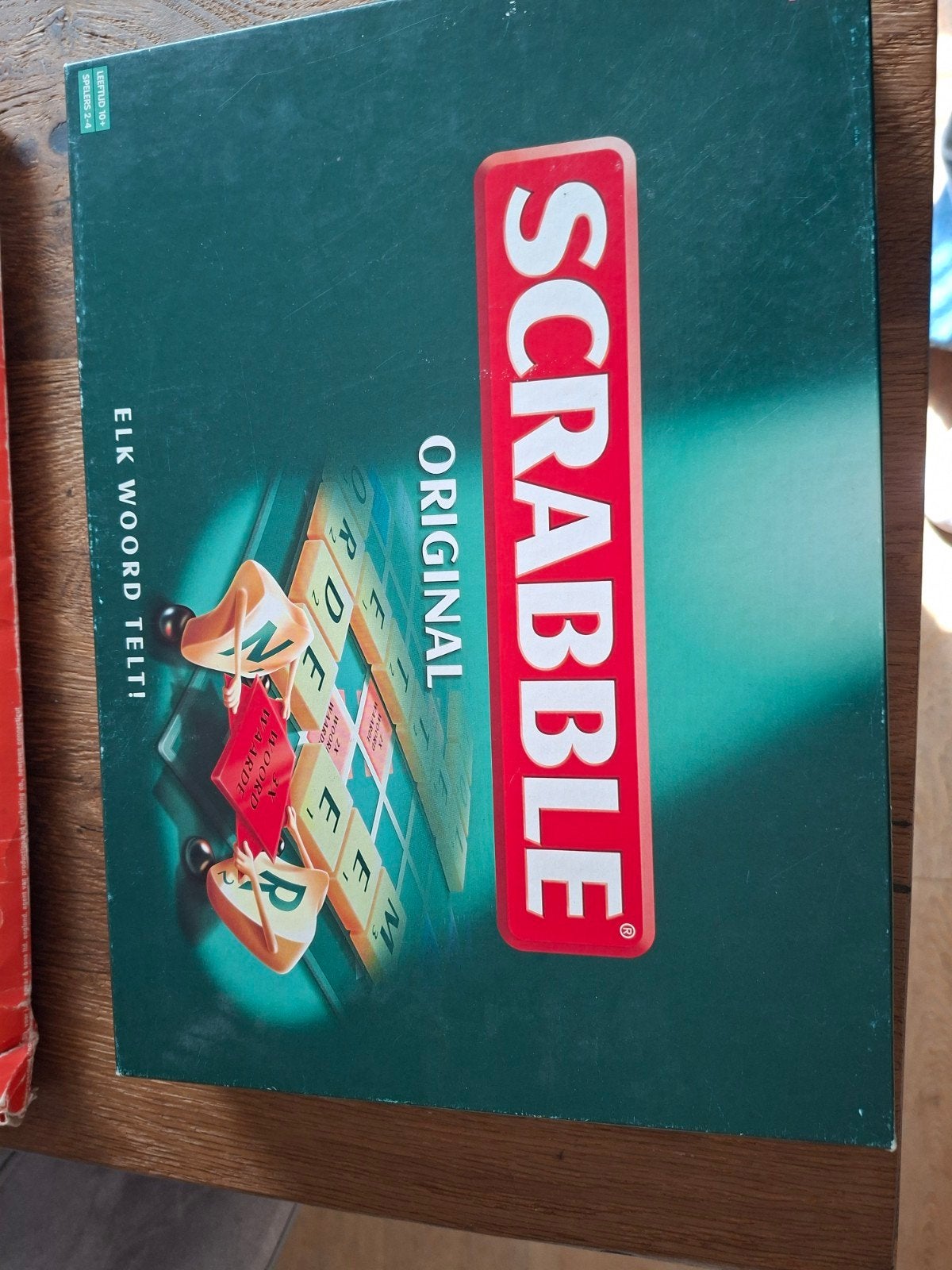 Scrabblespel, helemaal compleet!, Hobby en Vrije tijd, Ophalen of Verzenden, Zo goed als nieuw