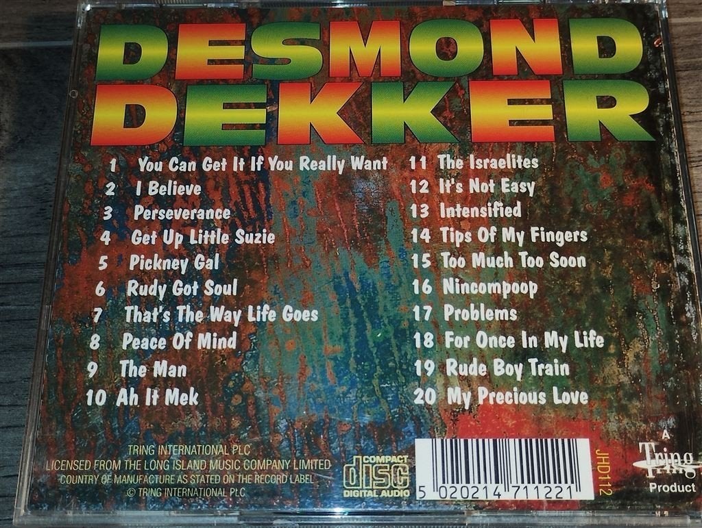 Desmond Dekker - The Israelites, Ophalen of Verzenden, Zo goed als nieuw