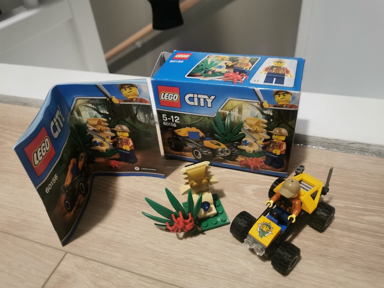 Lego City Jungle Buggy 60156 - Complete set met doos, Ophalen, City, Lego, Zo goed als nieuw