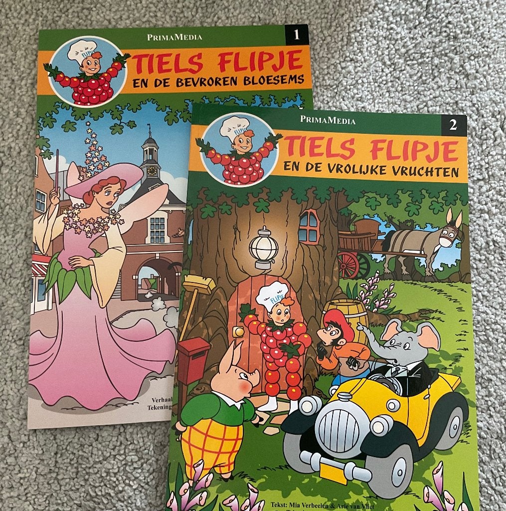 Tiels Flipje Stripboeken, Meerdere stripboeken, Ophalen of Verzenden, Zo goed als nieuw