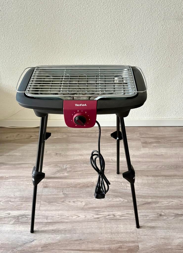 Tefal BG90F5 EasyGrill Adjust Electric Standing Grill 2300 W, Tuin en Terras, Ophalen of Verzenden, Zo goed als nieuw