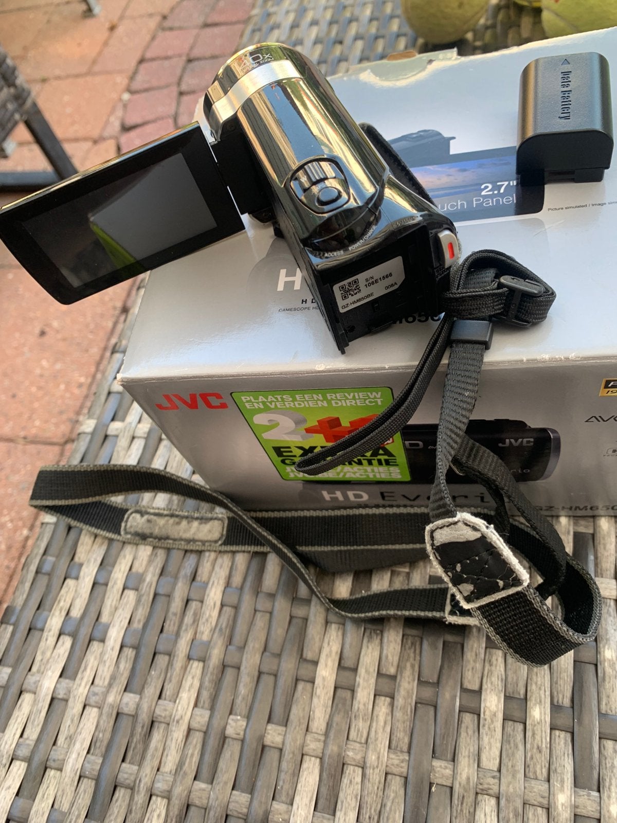 JVC CAMERA HD EVERIO, JVC, 20x of meer, Ophalen of Verzenden, Zo goed als nieuw
