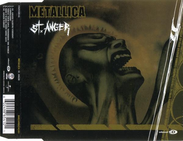 METALLICA CD SINGLE ST ANGER, 6 singles of meer, Ophalen of Verzenden, Zo goed als nieuw, Pop