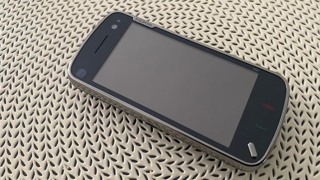 Nokia N97 zo goed als nieuw, Ophalen, Zo goed als nieuw, Zwart