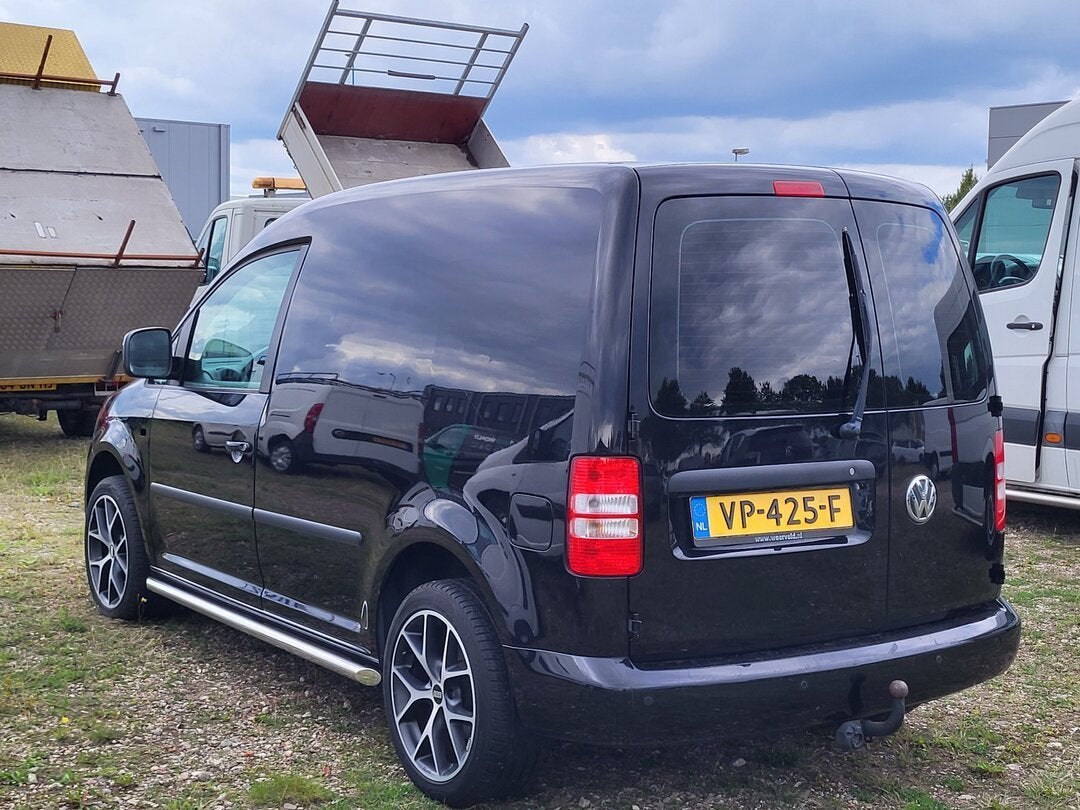 Volkswagen Caddy 1.6 TDI Automaat, Leder, Navigatie 102PK, Auto's, Automaat, Euro 5, Gebruikt, 4 cilinders