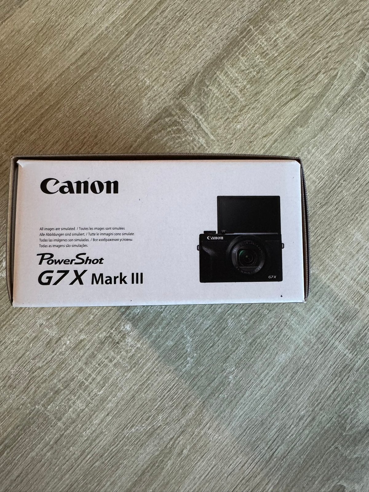 Canon Powershot G7x Mark III Zwart nieuw | Ongeopend!, Canon, Nieuw, Ophalen of Verzenden, Compactcamera