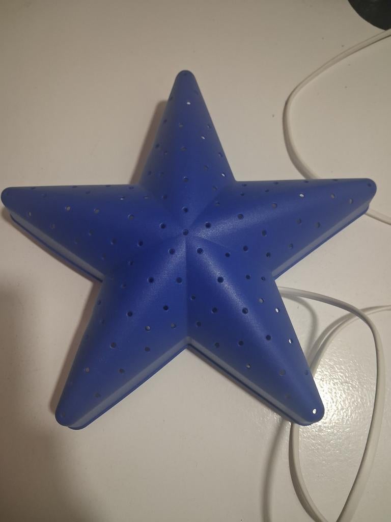 IKEA Sterrenlamp blauw, Ophalen of Verzenden, Gebruikt, Kindvriendelijk, Speels, Modern