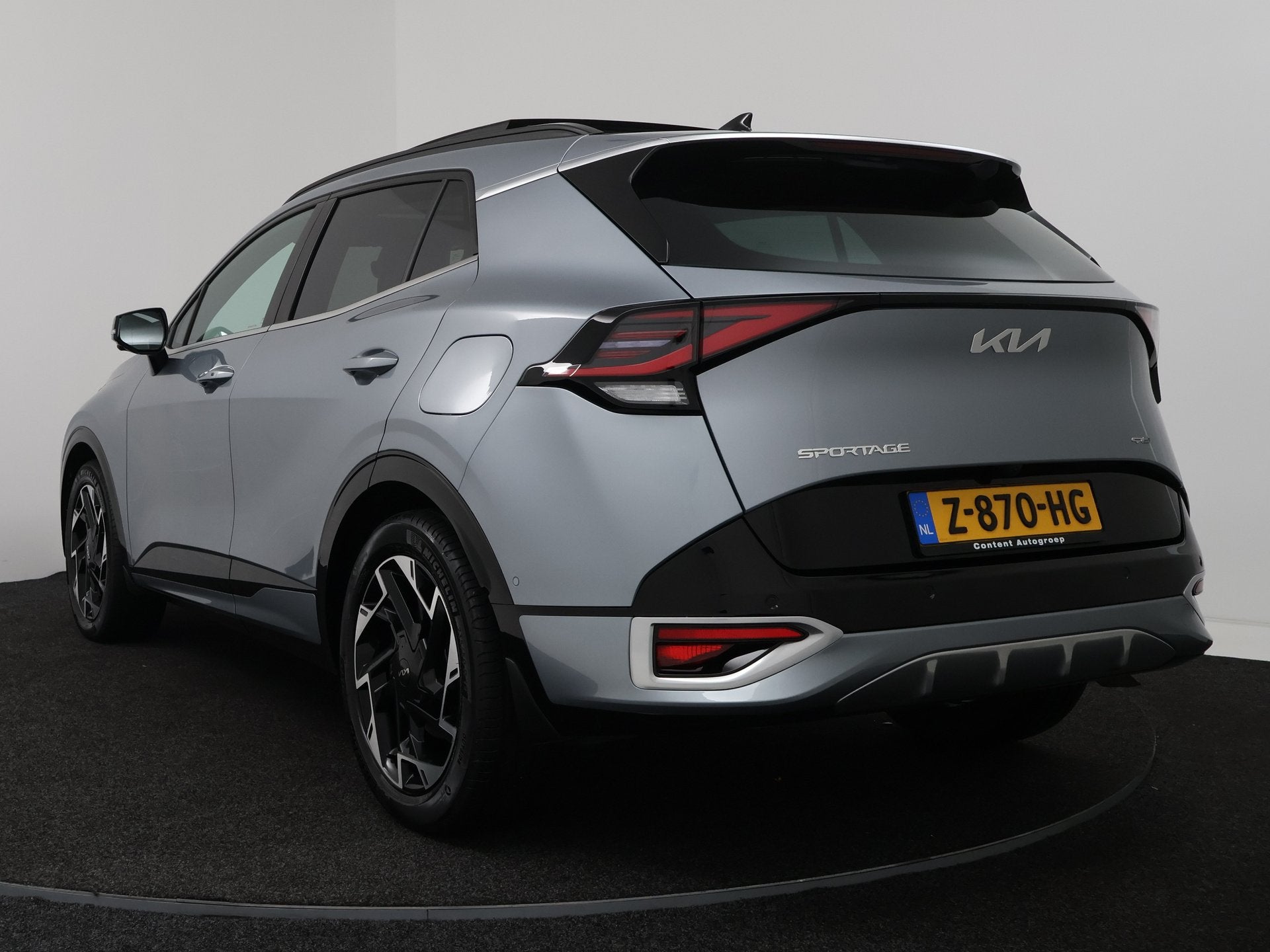 Kia Sportage 1.6 T-GDi Plug-in Hybrid AWD GT-PlusLine | Pano, Auto's, Automaat, Zwart, 4 cilinders, Bedrijf