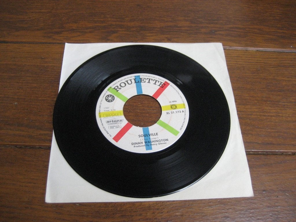 Dinah washington soulville, Ophalen of Verzenden, Gebruikt, 7 inch, Jazz en Blues