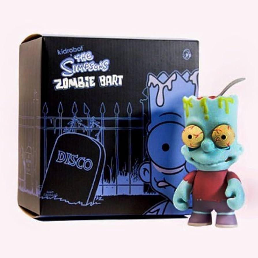 Kidrobot The Simpsons Zombie Bart art toy uit 2013 - 7 inch, Verzenden, Nieuw