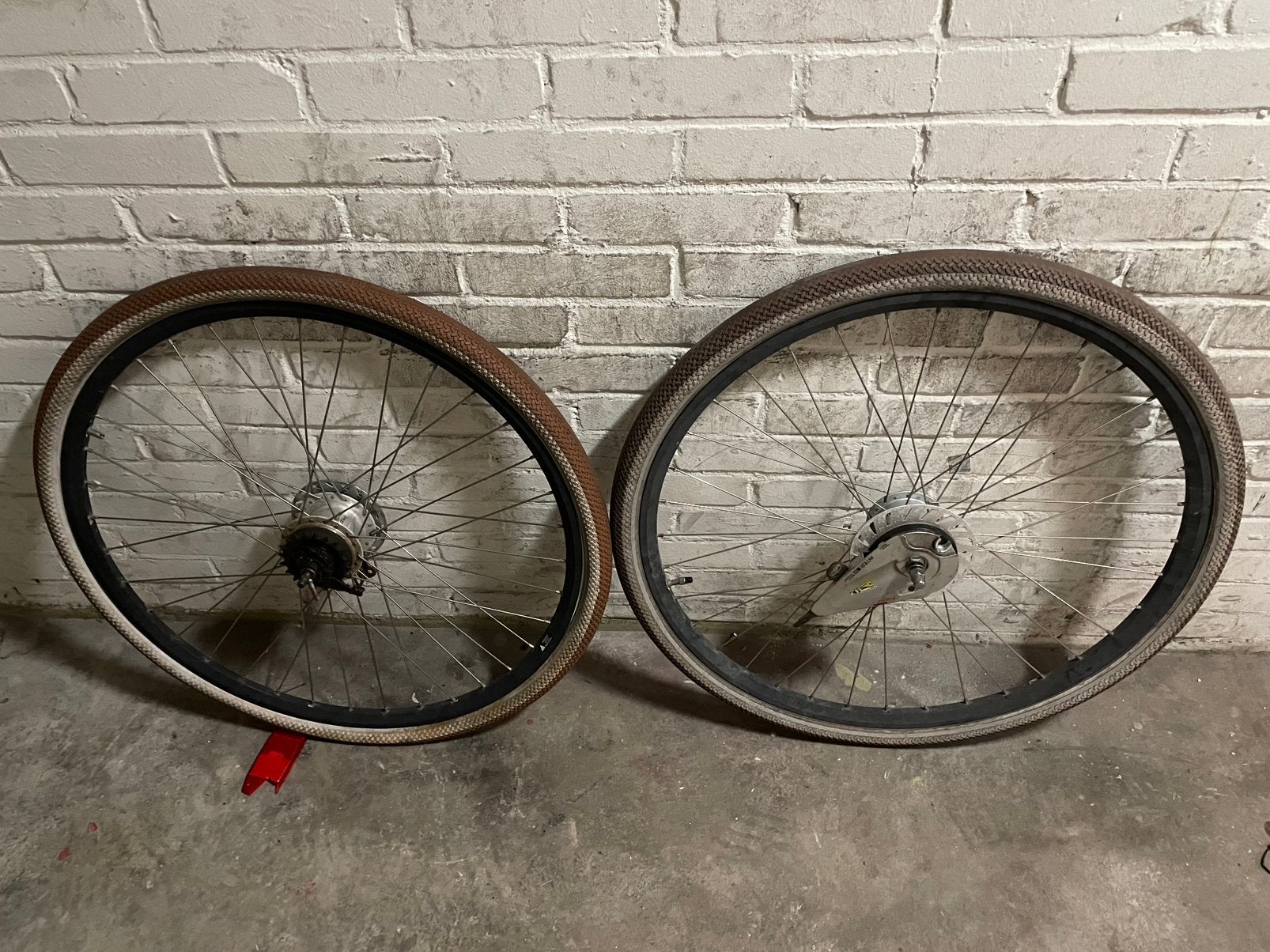 Cortina 28inch velgen 7speed naafdynamo, Fietsen en Brommers, Fietsonderdelen, Ophalen, Zo goed als nieuw