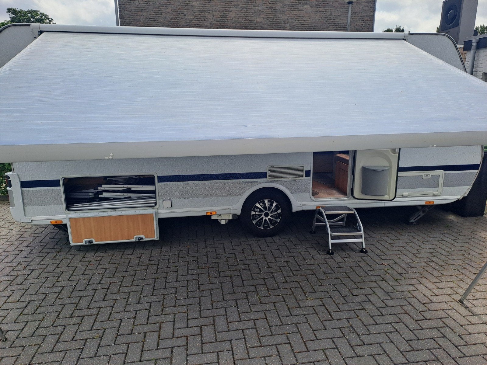 Thule Omnistor casetteluifel, Ophalen, Gebruikt
