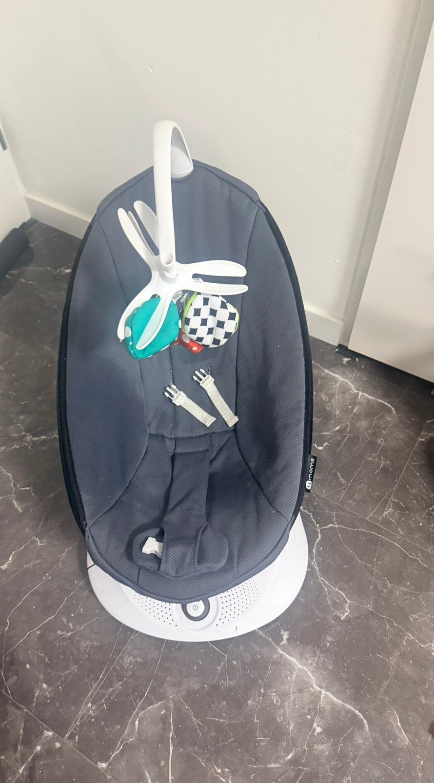 4moms rockaroo schommelstoel, Kinderen en Baby's, Wipstoeltjes, Ophalen, Zo goed als nieuw