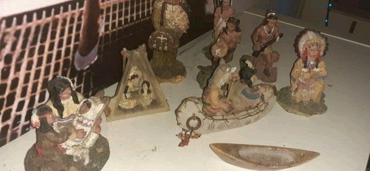 Verzameling Indianen beeldjes, Ophalen of Verzenden, Gebruikt