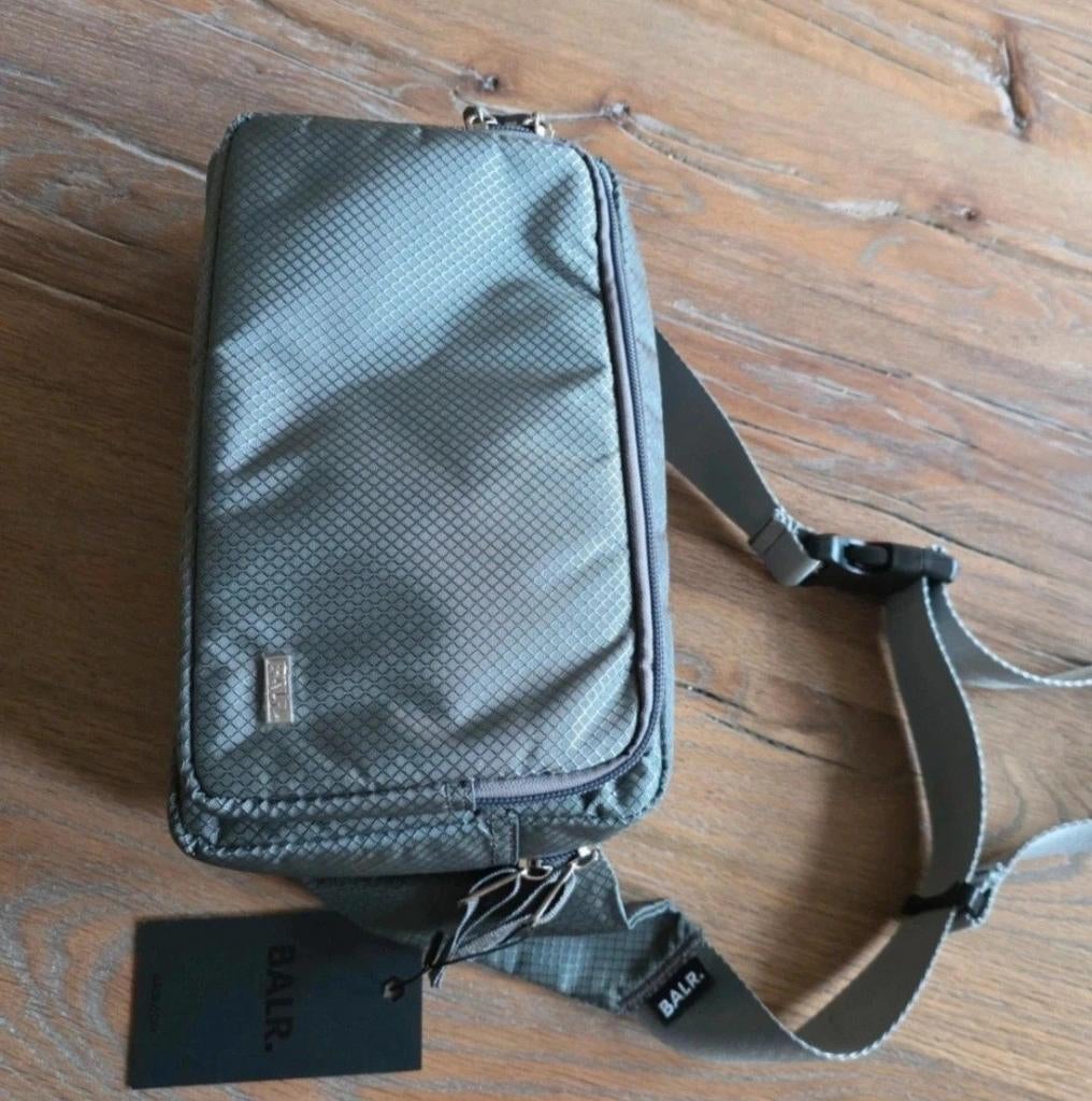 Nieuwe Balr heuptas zilvergrijs - Stoer & Praktisch, Ophalen of Verzenden, Nieuw, Zilver, Overige merken