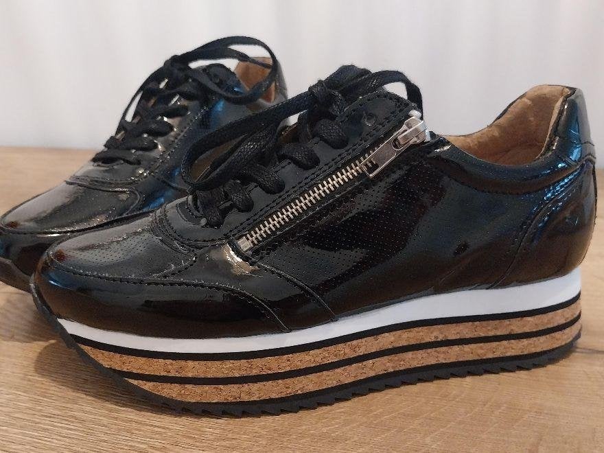 DWRS Label Platform sneakers dames zgan zwart kurkzool 39, Kleding | Dames, Schoenen, DWRS, Zwart, Ophalen of Verzenden, Sneakers of Gympen