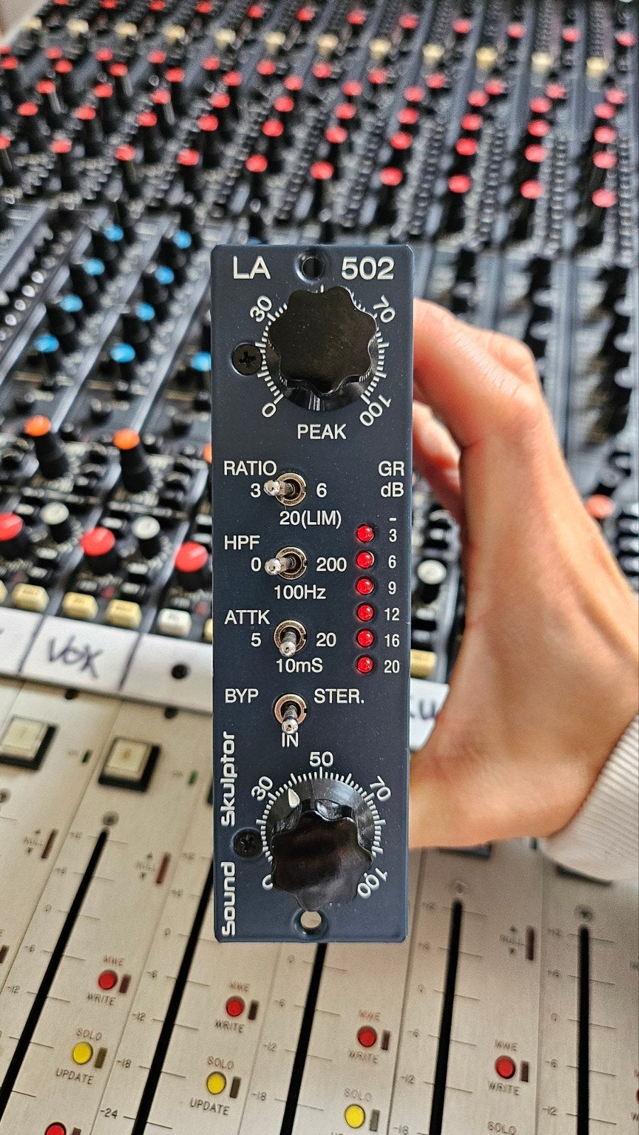 Sound Skulptor LA 502 Optische Compressor 500-serie, Muziek en Instrumenten, Ophalen of Verzenden