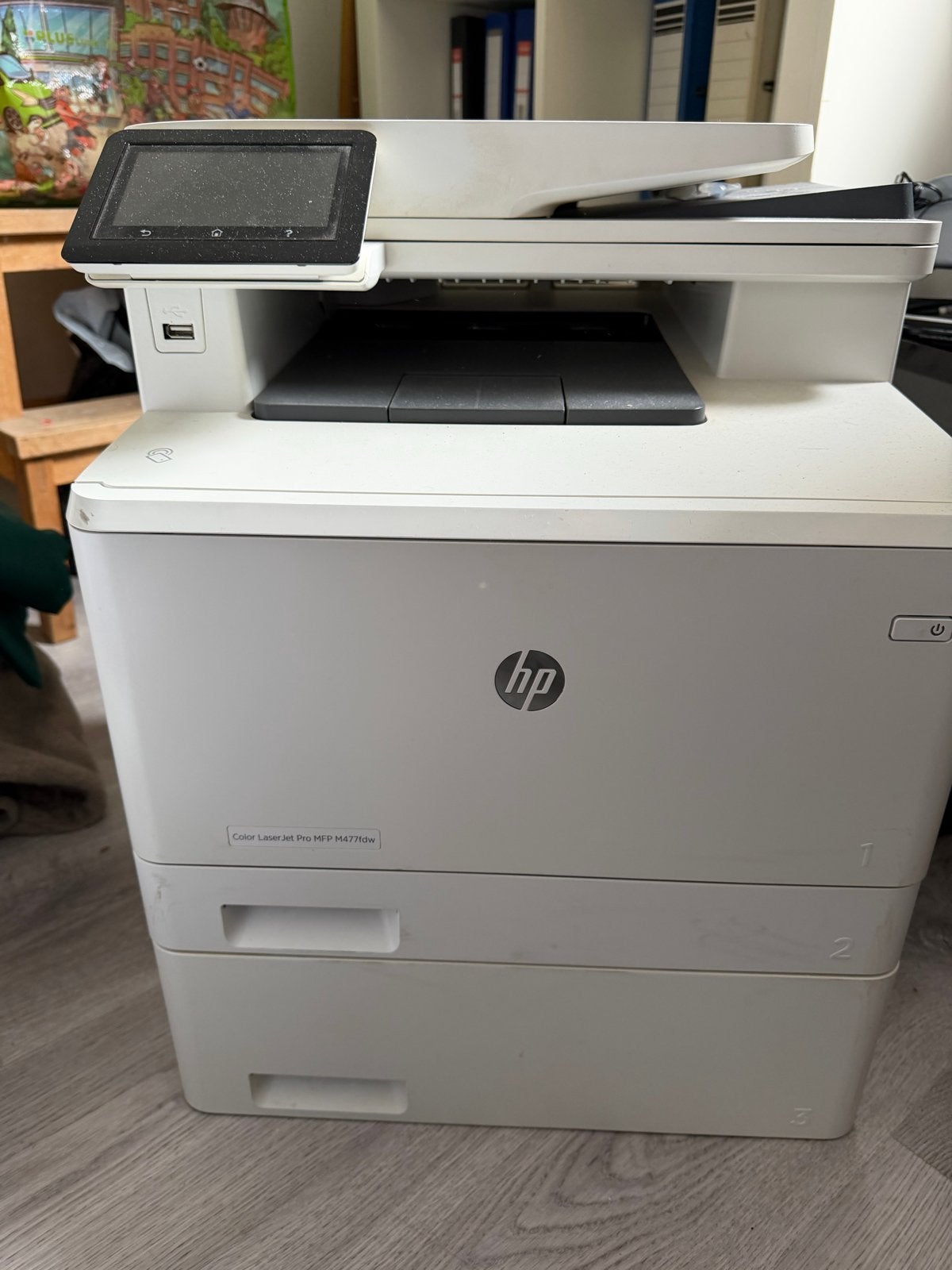 HP Color LaserJet Pro MFP M477fdw All-in-One Printer, Computers en Software, Printers, Ophalen, Gebruikt, Faxen, All-in-one