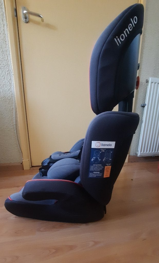 Lionelo autostoel, Autogordel, Zo goed als nieuw, 9 t/m 36 kg, Ophalen