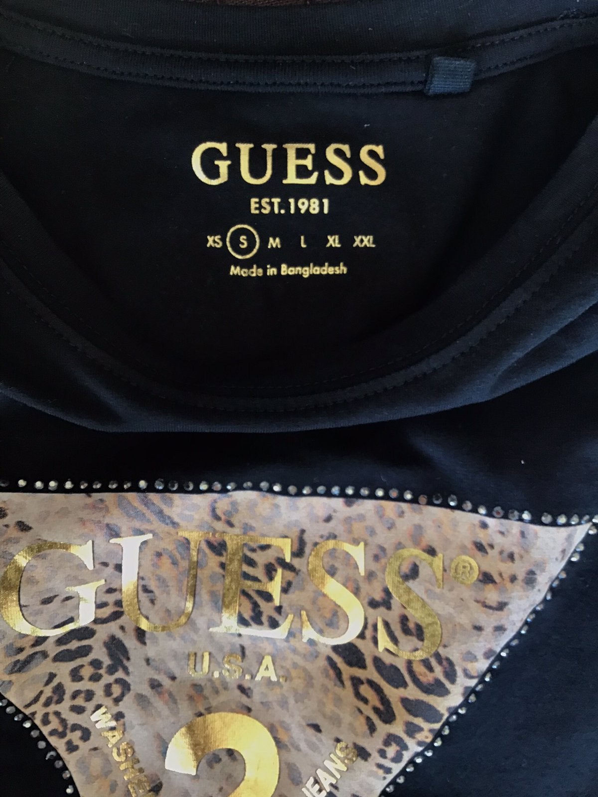 Guess zwart t-shirt. Nieuw, maat S,, Kleding | Dames, Guess, Zwart, Nieuw, Ophalen of Verzenden